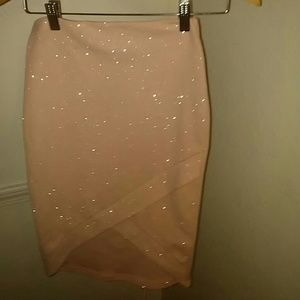 Bodycon sparkle ultra skirt